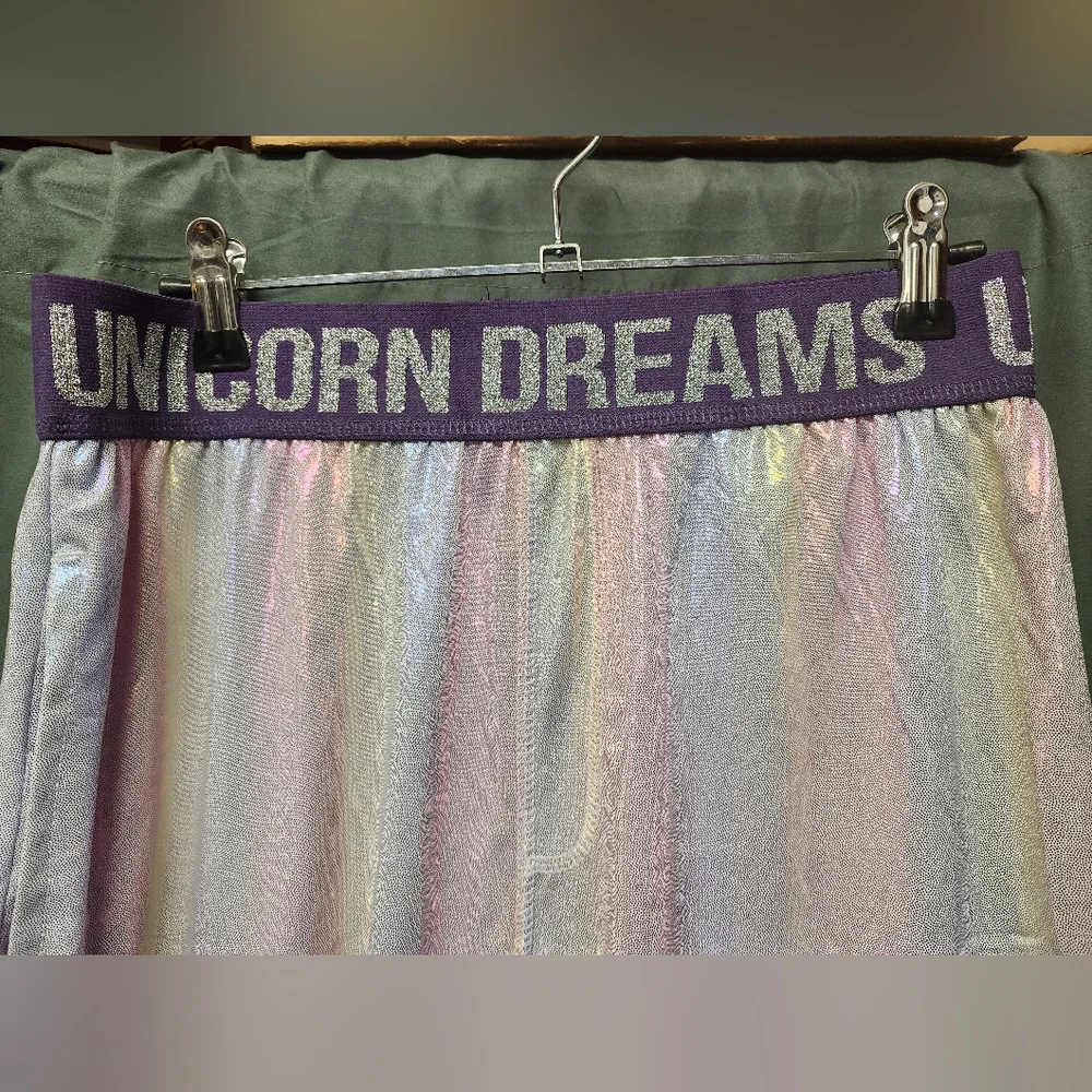 Top Drawer Rainbow Unicorn Dreams Pants, Size Small - Picture 2 of 3